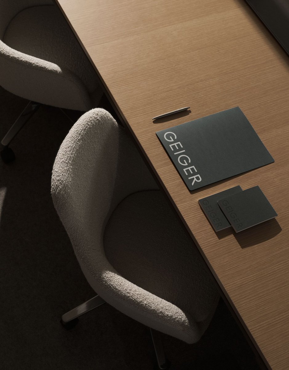 CBI_Workplace's tweet photo. Known for its refined approach to craftsmanship, materiality, and
timeless design, Geiger has unveiled its new direction that reflects
the brand’s evolving vision for the workplace and beyond.​

Discover more at https://t.co/zZGiuUCnp7. https://t.co/wnpUytVMZr