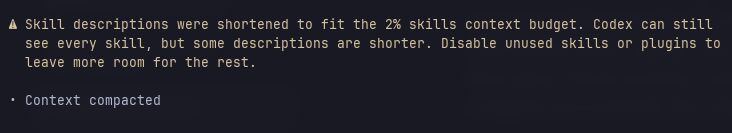 Jwayy77's tweet photo. Cool features by Codex Team! @OpenAI @thsottiaux . Would /clean-up for codex be available someday? https://t.co/Nh1i6REH7l