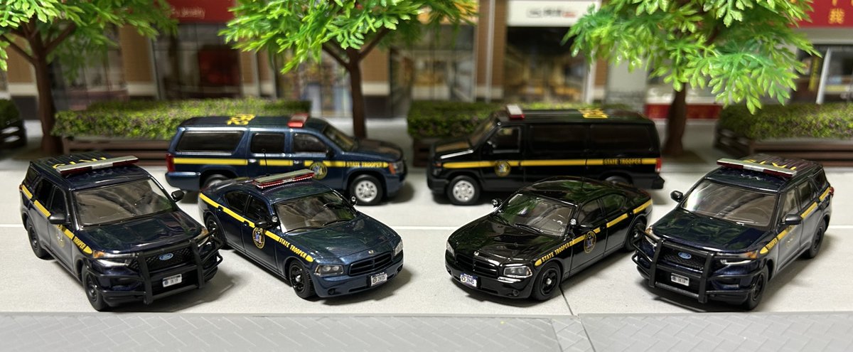 596 ニューヨーク州警察　パトカー　3台セット ニューヨーク州警察。 ＃ミニカー ＃パトカー ＃NYSP