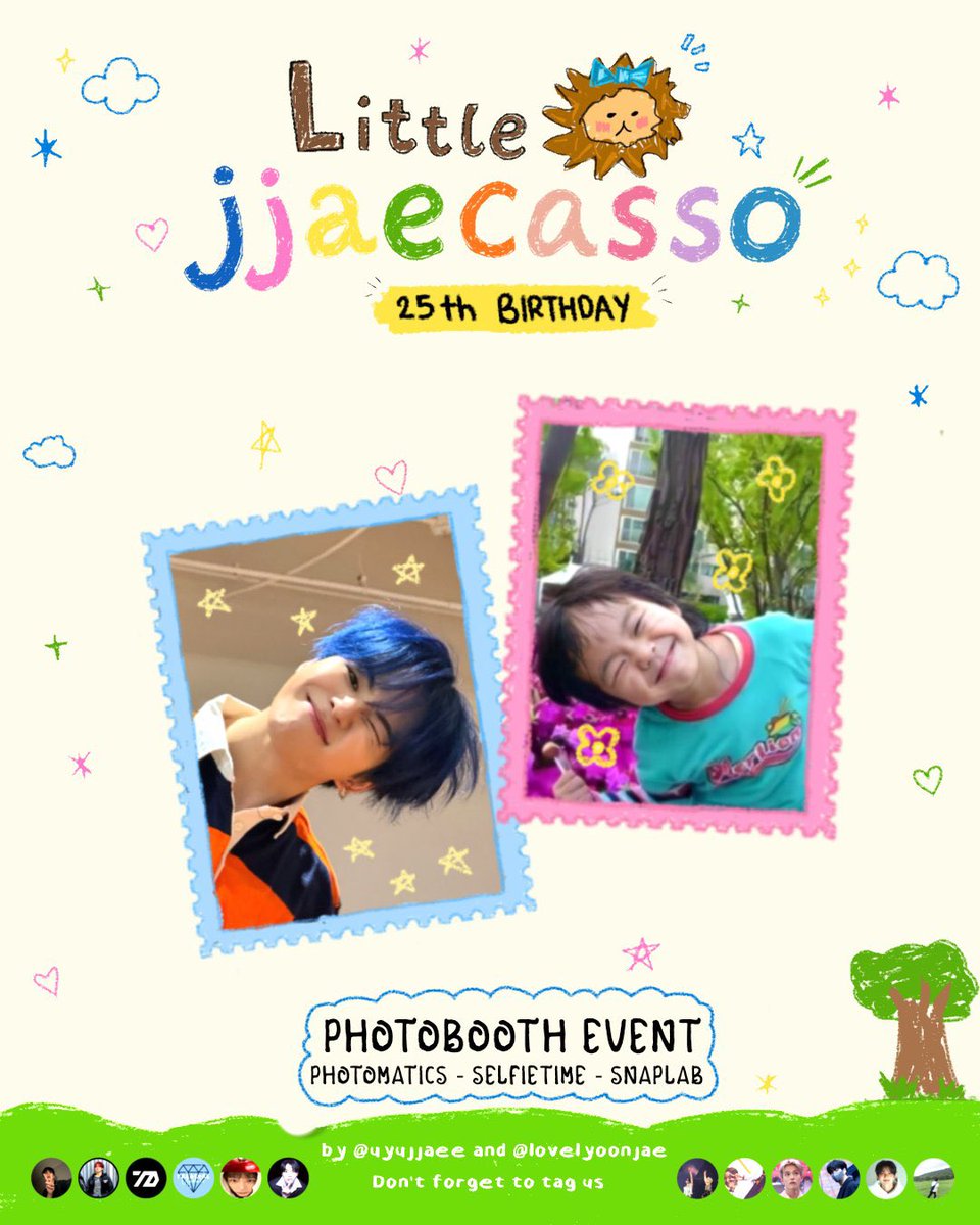 lovelyoonjae's tweet photo. 2026 Yoon Jaehyuk’s Photobooth Event
🐾 Little Jjaecasso 25th Birthday 🐾
by @uyujjaee x @lovelyoonjae

Let's join us to celebrate Jaehyuk's birthday ✨

🗓 July 15 - July 31
🐾 details on thread

#윤재혁 #YOONJAEHYUK #트레저 #TREASURE https://t.co/2goBjN2ucZ
