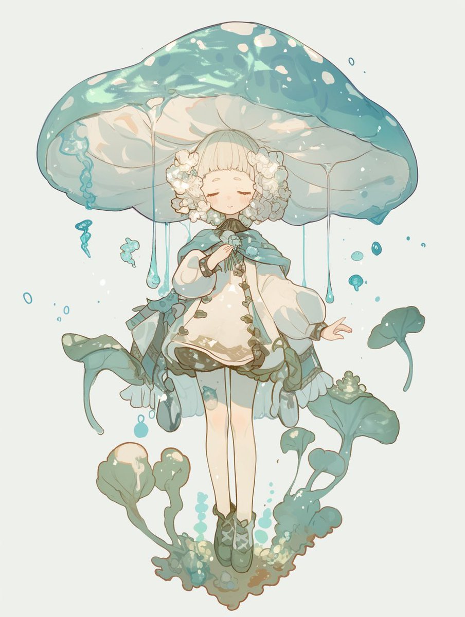 6gi7_Aiart's tweet photo. きのこ星人様方が可愛い 2 https://t.co/wfKwHqJmJ2