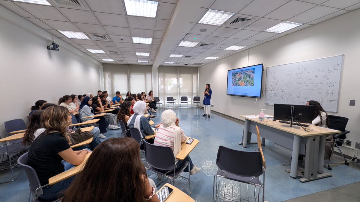 aubhson's tweet photo. 🎓 As part of our Nursing Summer Camp, participants attended an informative orientation covering the application process, admission requirements, key deadlines, and available scholarships and financial aid opportunities @AUB_Lebanon #NursingSummerCamp #AUB https://t.co/vgvsseHj38