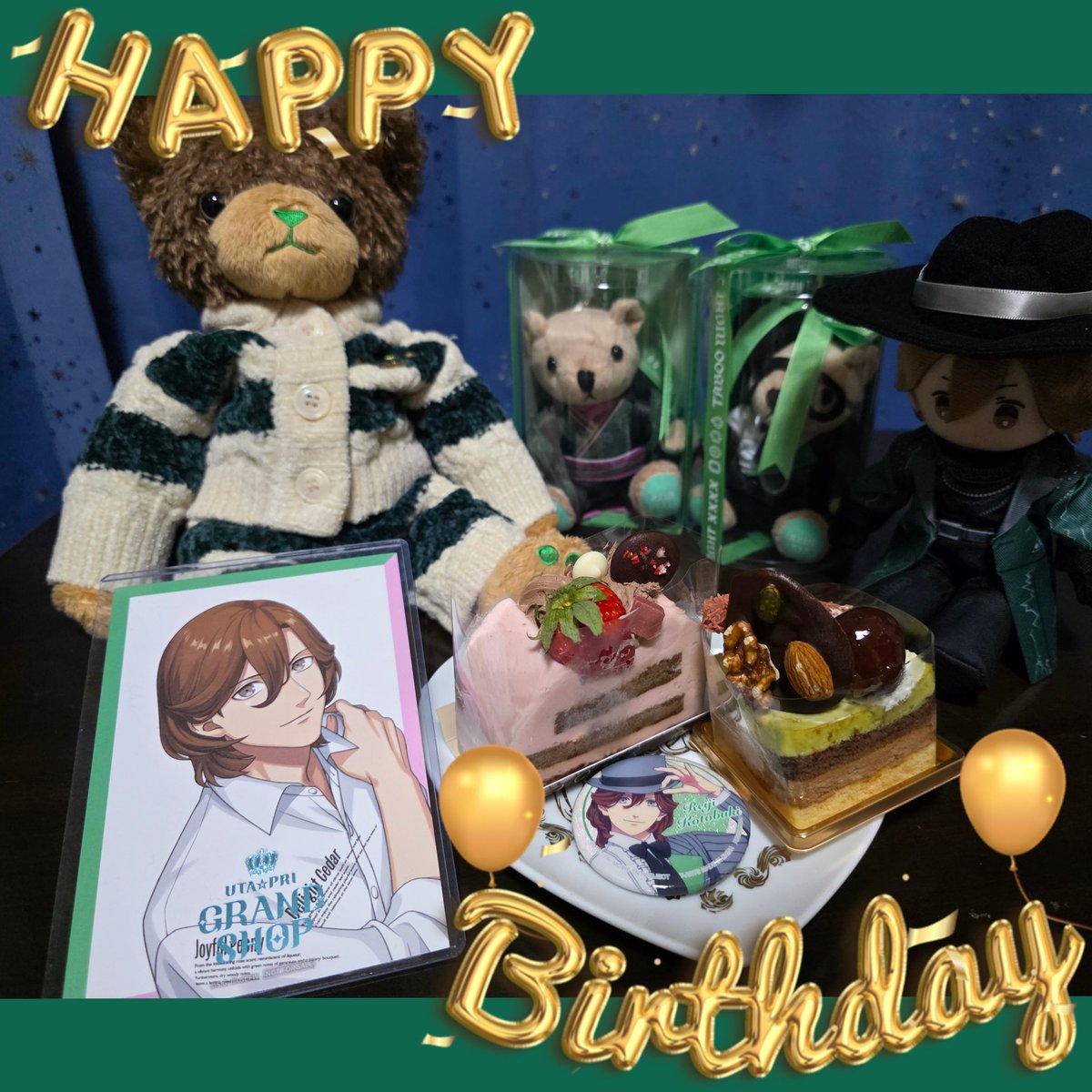 Himeseet's tweet photo. #utapri_reiji_BD2026

れいちゃん
お誕生日おめでとう🎉💚🎂
いつも、周りの人達を笑顔にしてくれるれいちゃんが大好きだよ💚
いつも勇気貰ってるよ
永遠に応援してます(⁠´⁠∩⁠｡⁠•⁠ ⁠ᵕ⁠ ⁠•⁠｡⁠∩⁠`⁠)
映画館、3月に会えるのを楽しみにしてるね💚 https://t.co/jSYrePxjvT