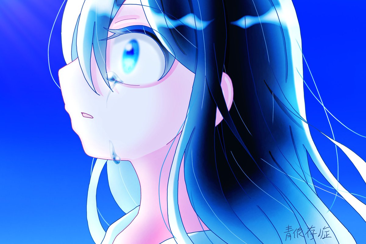 RT @Ao_Izonsho: #あなたの自慢の横顔を見せて #イラスト