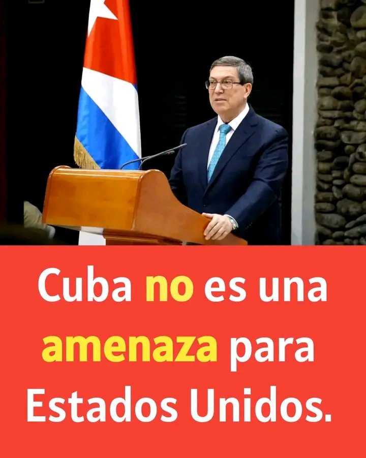 CiegodeAvilaCon's tweet photo. Bruno Rodriguez: "(...) Los cubanos enfrentamos la dura realidad cotidiana, con severas privaciones y sufrimiento, pero en paz, solidarios y unidos, luchando por superar el momento, confiados en que de tan gran desafío saldremos juntos." https://t.co/XEmTnYAspN