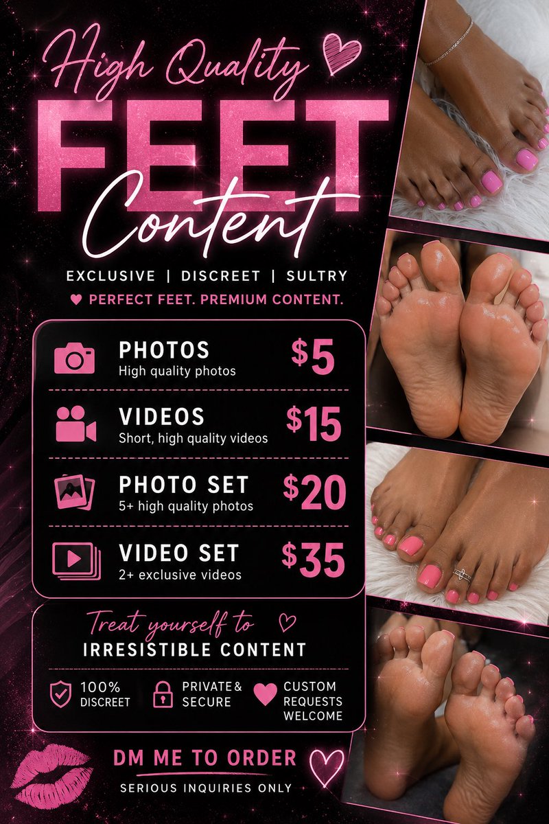 makiyahlove28's tweet photo. Pay now admire later!😩
#feetfetısh #feetworshi̇p #feetcustoms
#FeetCreator https://t.co/qMDtZZWpO1