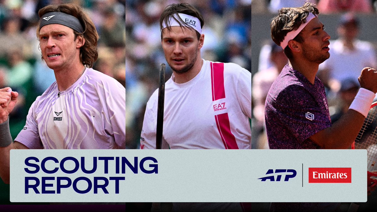 atptour's tweet photo. All you need to know about this week on the Tour👇

https://t.co/KiSLJniCo0 

@emirates | #ATPScoutingReport | #partner https://t.co/JUbpbwMOdW