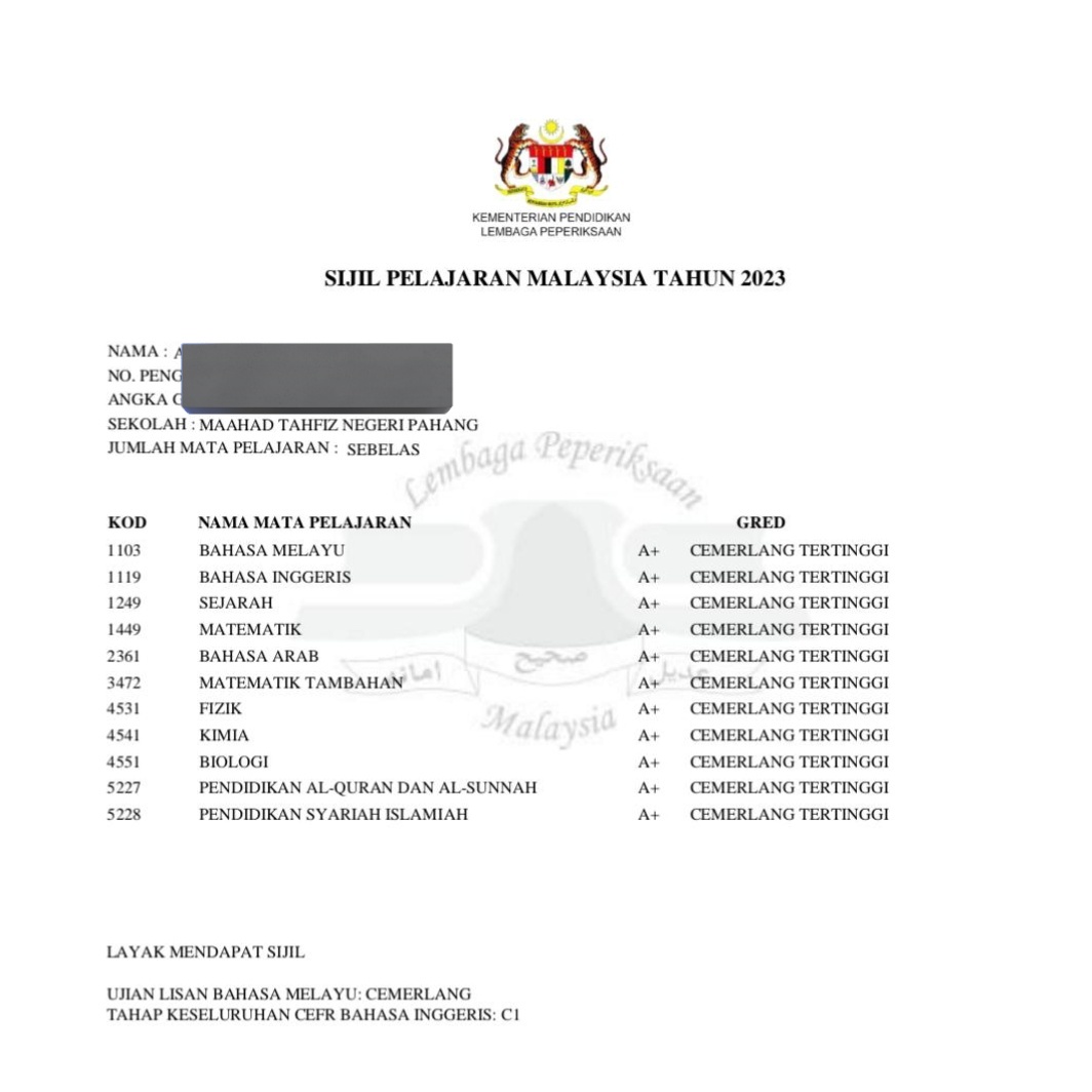 xunq1e's tweet photo. Satu hari nanti aku akan dpt results mcam ni jgk,percaya laa
aku bole buat jgk same mcm dorang semua🥲
#SPM #BACTH09 https://t.co/QKQMlNeGsm