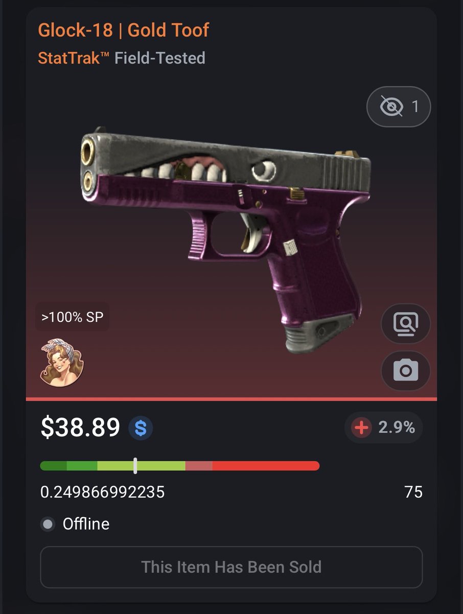 captaincoke's tweet photo. Bring me back to 2015 when I could’ve done 10 of these trades in a day 😩 #cs2 #csflost https://t.co/F4tpd74I5b