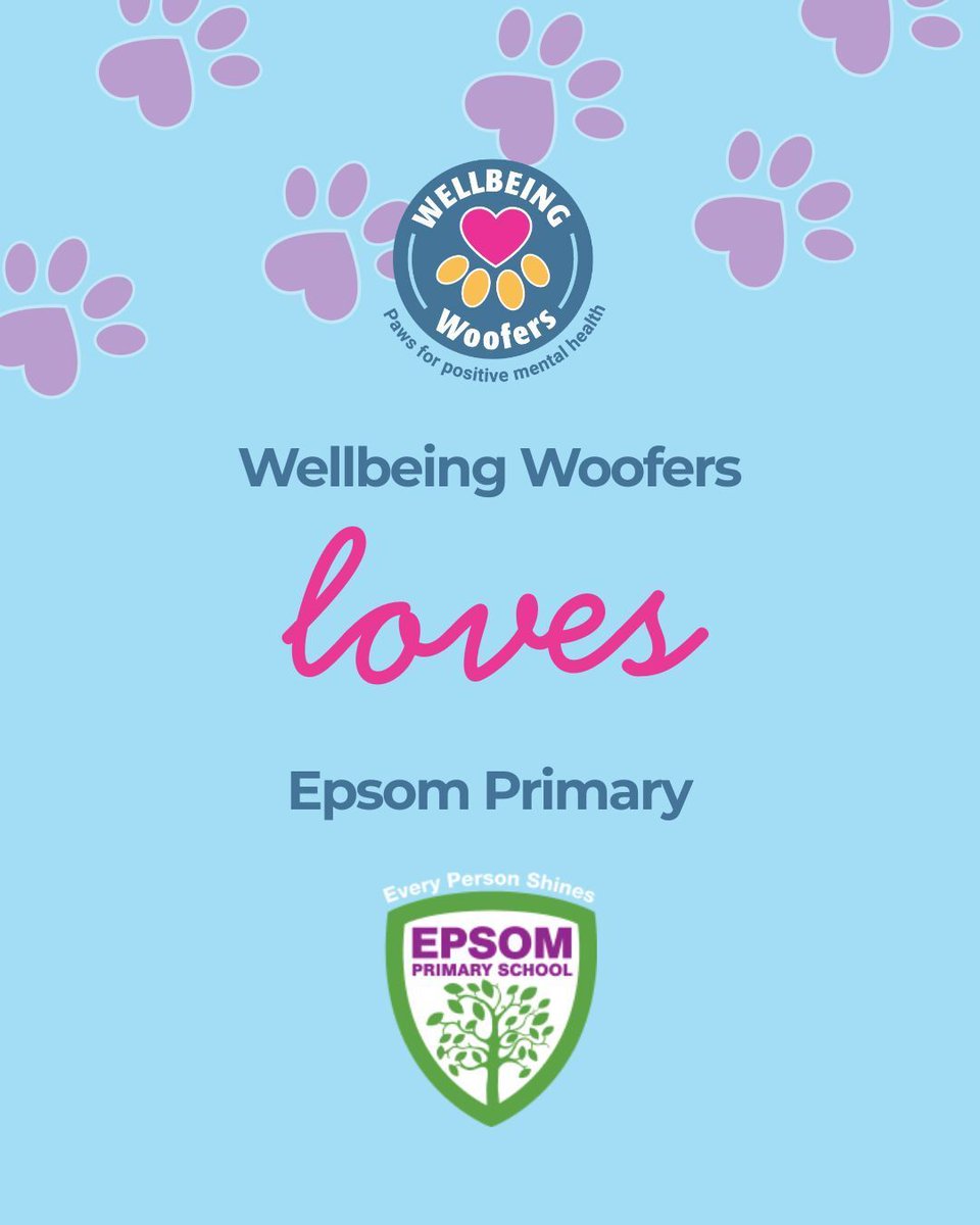 rc_wellbeing's tweet photo. 🐾 Our next Partner School Spotlight goes to Frimley Junior, @epsom_primary @broadmereschool

Thank you for continuing to make wellbeing part of everyday school life - we're excited for another wonderful year together.

#WellbeingWoofers #TherapyDogs #SchoolWellbeing https://t.co/4bNzUcawfh