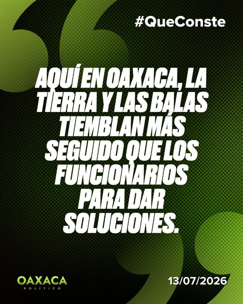 OaxacaPolitico's tweet photo. #QueConste #TiemblaOaxaca
#SOSOaxaca
#OaxacaEnCrisis
#InseguridadOaxaca
Violencia en Oaxaca
Crisis de gobernabilidad
Sismos Oaxaca https://t.co/wbNVKexDu4