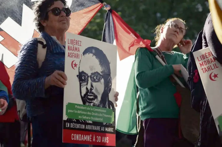mundoobrero's tweet photo. 🇪🇭 Petición internacional de la RASD para la liberación del activista saharaui Naama Asfari en situación médica crítica

🗨 Diputados de IU / Sumar se suman a la petición y piden al Ministerio de Asuntos Exteriores secundarla

https://t.co/Bp7DyALQMp https://t.co/sb0JRt3q2w