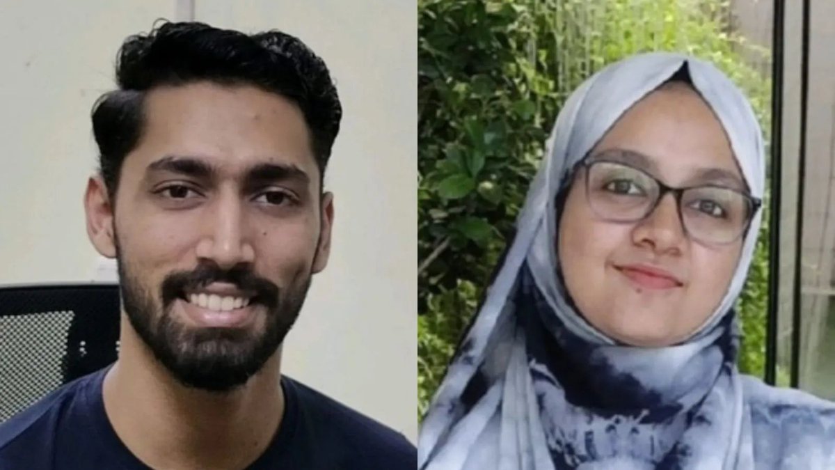 HateDetectors's tweet photo. A 25-year-old woman’s body was recovered from a paying guest accommodation in Gurgaon’s Sector 55. About 60 km away, a 25-year-old man’s body was found on railway tracks near Gurgaon’s Garhi station. Both were engineers at a Gurgaon-based company. And, separate investigations into the two incidents have brought a chilling crime to light.

Insharah Ayyubi, from Sitapur in Uttar Pradesh, worked as a software engineer at Optum, an international healthcare services company. When repeated calls to her phone went unanswered, Ayyubi’s family members filed a missing complaint at Sector 56 police station.

Police traced her phone’s location to a paying-guest accommodation in Sector 55. This accommodation belonged to Shresth Malik, an artificial intelligence engineer from Bhilai in Chhattisgarh and Ayyubi’s colleague. It was Malik’s body that was found on railway tracks.

At the paying-guest accommodation, neighbours reported hearing nothing unusual. When police forced the locked door open, they found Ayubi’s body in a pool of blood. Preliminary assessments indicated that she had suffered multiple stab wounds and her throat was slit. The condition of the body suggested she had been dead for nearly 24 hours. Police sources said Ayyubi moved her belongings into Malik’s room just three days before the incident.

As the investigation progressed, Gurgaon police found that the Government Railway Police on Saturday found the body of a man from railway tracks near the Garhi station. The body was identified as that of Malik from the phone and documents on him. He was initially thought to have died in an accident, but the investigation into Ayubi’s death suggested that Malik allegedly killed her and then died by suicide.

Malik’s family members had been informed that he died in a train accident and they travelled from Chhattisgarh to Gurugram to claim his body. On Sunday afternoon, when they were on their way to his paying-guest accommodation to collect his belongings, policemen from the Sector 56 police station met and informed them about the shocking findings.

According to police, Malik graduated from NIT Raipur last year and had earlier completed an internship at Samsung before joining Optum. He visited his hometown to celebrate his birthday in early June, and last spoke to his mother on Wednesday. Ayyubi graduated in computer science engineering from Jamia Millia Islamia last year.

Police have not found a suicide note, and said they are yet to establish a motive. “A case of murder has been registered. The probe is underway, and we will be calling the parents of both for detailed questioning,” Sector 56 police station head Inspector Manoj Kumar said.

The Government Railway Police and Sector 56 police are now conducting parallel investigations, scanning CCTV footage and digital footprints to reconstruct their final hours. The bodies have been handed over to the families after autopsy.
