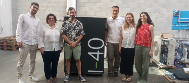 susheatEU's tweet photo. SUSHEAT partners @UdL_info and i-TES srl recently met at I-TES’ facilities in Torino, Italy. The visit provided an excellent opportunity to foster cooperation, exchange technical knowledge, and discuss the progress of our ongoing work.

@luisafcabeza and Alessandro Ribezzo from the UDL team gained valuable insights into I-TES’ equipment, procedures, and ongoing research activities around the thermal energy storage (TES). Within SUSHEAT, the TES system is being developed to store renewable and waste heat efficiently, enabling a flexible, on-demand heat supply for industrial applications 🏭 .

Collaborations like this within the SUSHEAT project demonstrate the value of bringing together European universities, research organisations, and startups to foster research and innovation, strengthen knowledge exchange, and accelerate the development of sustainable solutions for the future 🤝.

#SUSHEAT #ThermalEnergyStorage #Sustainability