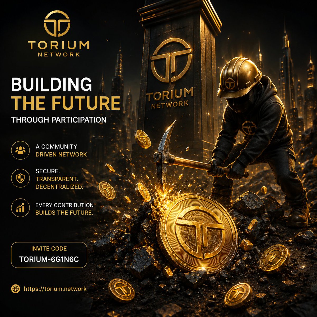 djmllssnHQ's tweet photo. Building the Future Through Participation
@ToriumNetwork

The future of blockchain isn't defined by promises—it's built through consistent participation, resilient infrastructure, and communities that keep showing up every day.

Torium Network is built on a simple idea: meaningful contribution should be accessible to everyone. With nothing more than a smartphone, anyone can become part of a growing Layer-1 ecosystem powered by Proof of Participation.

Every mining session is more than a daily habit. It's a signal that decentralized networks become stronger when communities grow together.

Innovation isn't always loud. Sometimes, it's the quiet consistency of thousands of people building toward the same vision.

The strongest ecosystems aren't created overnight—they're shaped one contribution at a time.

⛏️ Start your journey today

🎁 Invite Code: TORIUM-6G1N6C

🔗 https://t.co/t9SogCEHlz

Always do your own research before participating in any Web3 project.

#ToriumNetwork #Web3 #Layer1