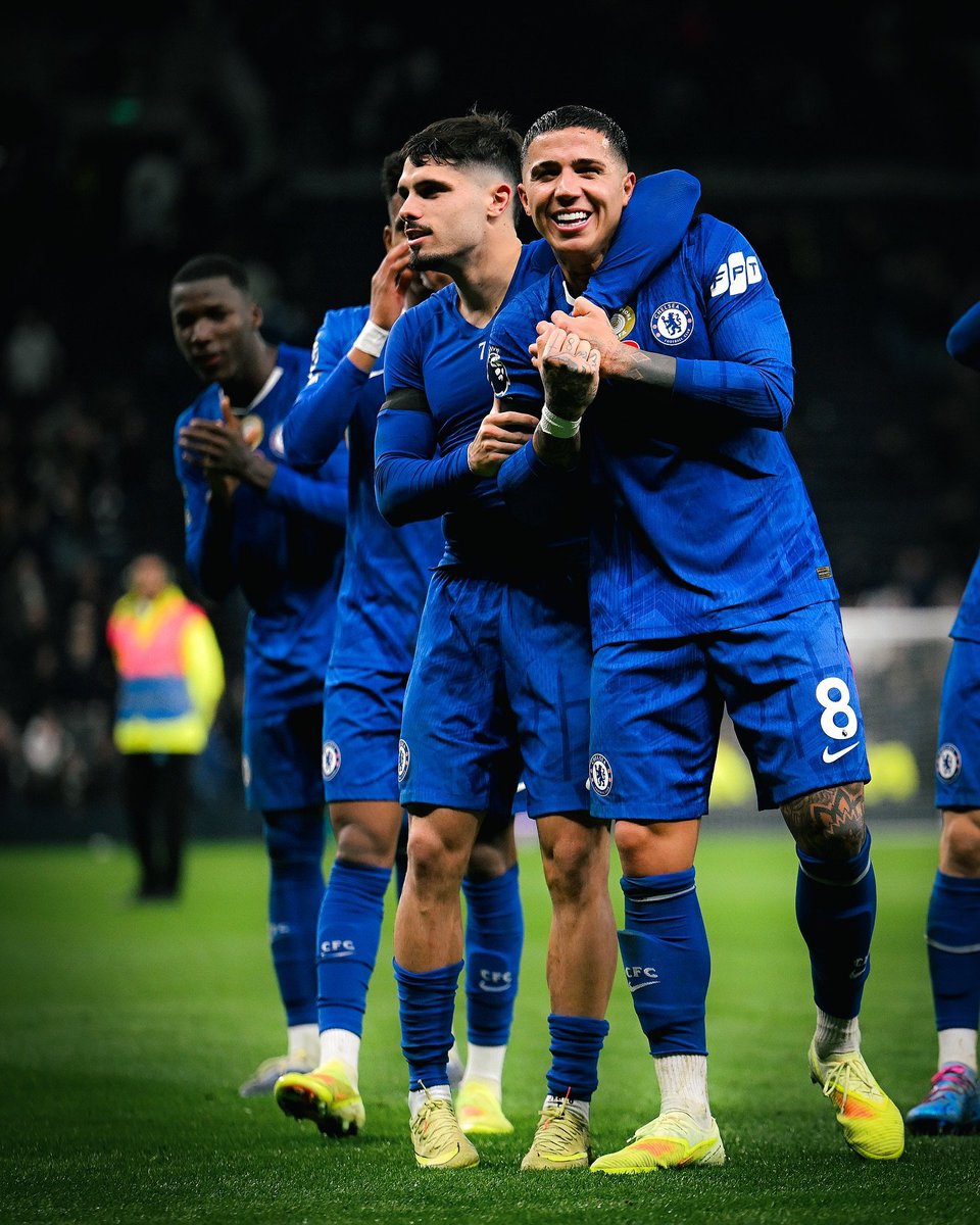 cfctega_'s tweet photo. 🔵🚨 Enzo Fernández on his latest interview: 

I left blood on the pitch all season. I’m staying but I want to see who else is ready to die for this shirt. Xabi is here, now we separate the men from the boys. https://t.co/EyoncI9SEE