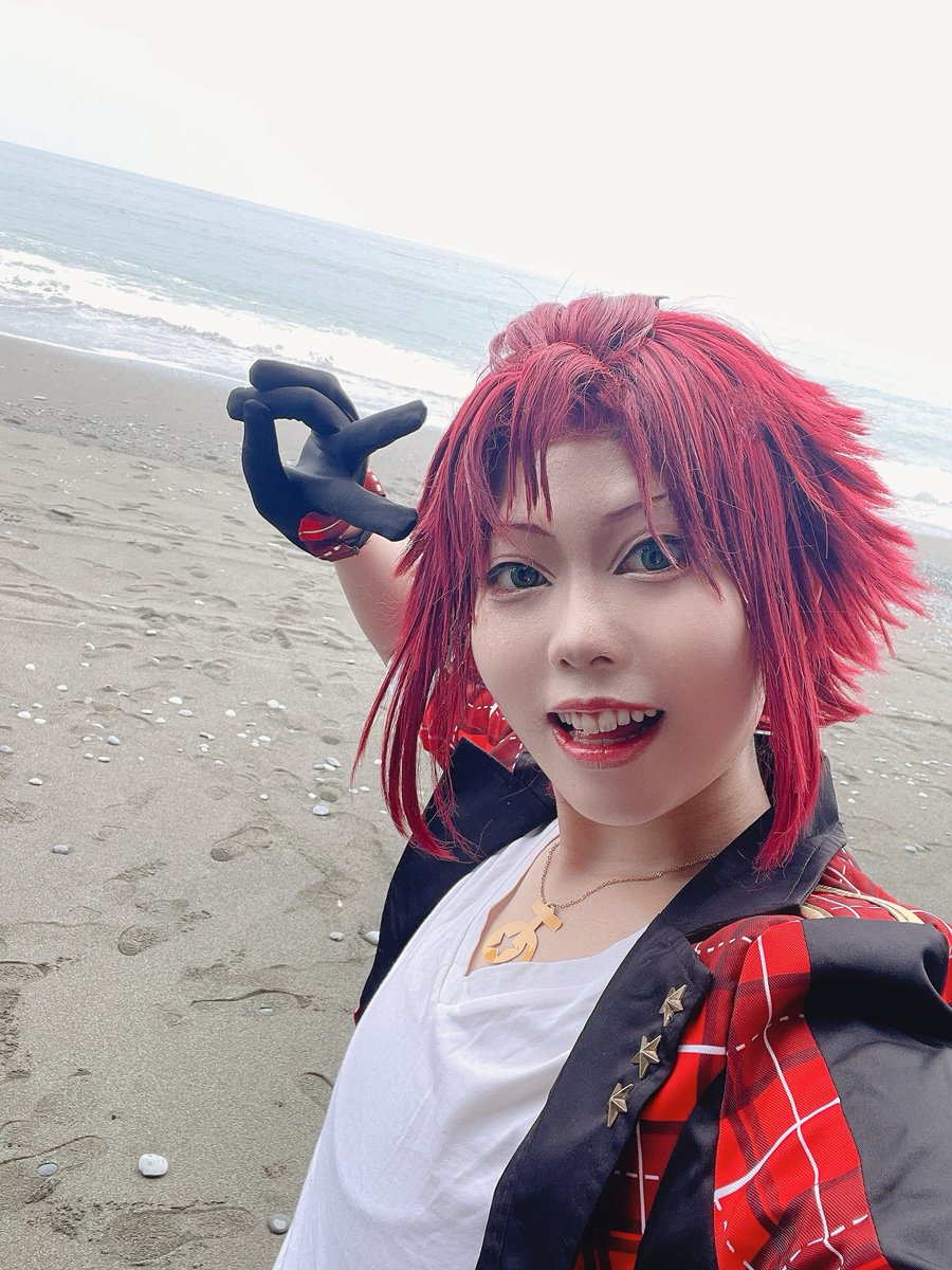 tsukuno_cos's tweet photo. 今日は海撮！
衣更してきた〜！！
衣更では初の旧ユニ🥰 https://t.co/wKXr4LxUlQ