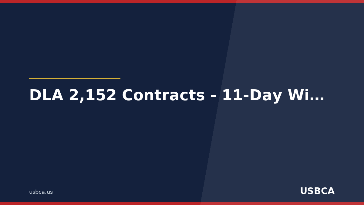 MOATiT_LLC's tweet photo. 307 contracts posted PER DAY this week — yet 72% of small manufacturers never check https://t.co/fsTgBkxfQQ daily.

DLA's air hose contract? Posted July 12. Dead July 23.

11 days = your entire window.

https://t.co/trB3yslrQw... https://t.co/I8cN6JcKtK