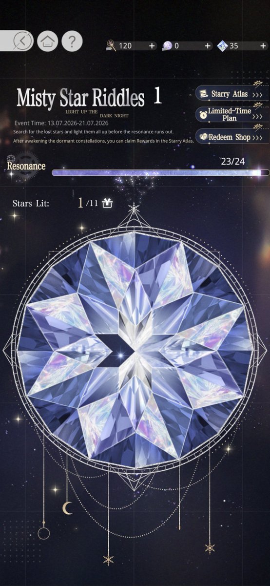 lightofseabloom's tweet photo. @sylzss yanggg maksudnya angka yg nasih tau berapa banyak bintang dibalik serpihan tuh yg 1/11 bukann? terus biar bisa dapet starlight itu dari omitted time plan aja kahh? https://t.co/ngaHOpRx7i