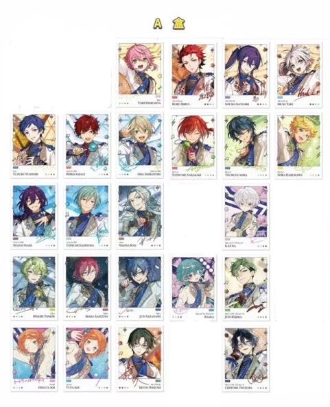 row1llw's tweet photo. 【譲渡】あんスタ 中国 偶像夢幻祭　聚光舞台 ポップアップ チェキ風カード A

譲] ここに記載されてるもの

求] 定価＋送料

1BOXずつ代行会社に購入済
先払い可能な方、両方希望の方優先
お気軽にお声がけ下さい。 https://t.co/O415s6SIUL