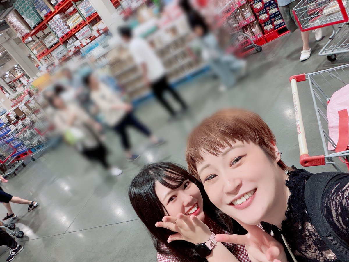 昨日！ありちゃんと！！ 初めてコストコに行ってきたよ！！！ ぜんぶ