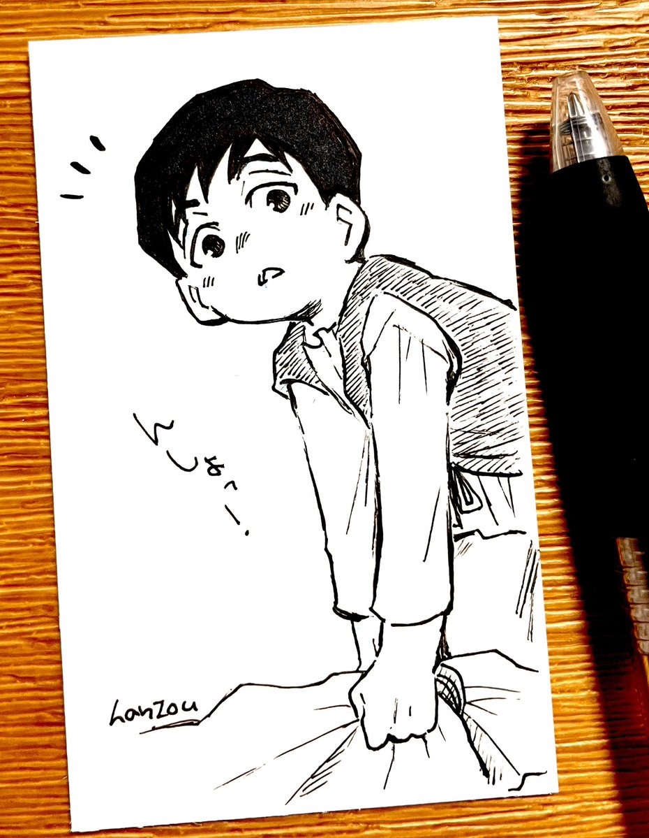 hanzou_5555's tweet photo. 謎シチュのアルくん。んしょっ！ https://t.co/N8dsXdbsxU