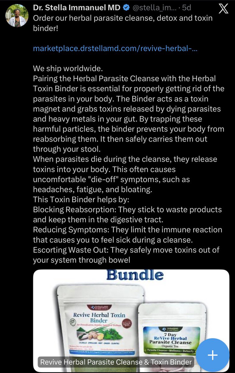 Quackery Detector tweet media