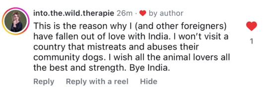 SnooopSnoopy's tweet photo. We cannot let animal cruelty become India's identity.

India has long been known as a land of compassion, where kindness towards all living beings is woven into our culture, our faiths and our traditions.

Today, people around the world are saying they no longer want to visit our country because of the cruelty inflicted on community dogs. 

That should make every one of us stop and reflect.

We need accountability. We need compassion. And we need it now.

#SaveIndianDogs #India