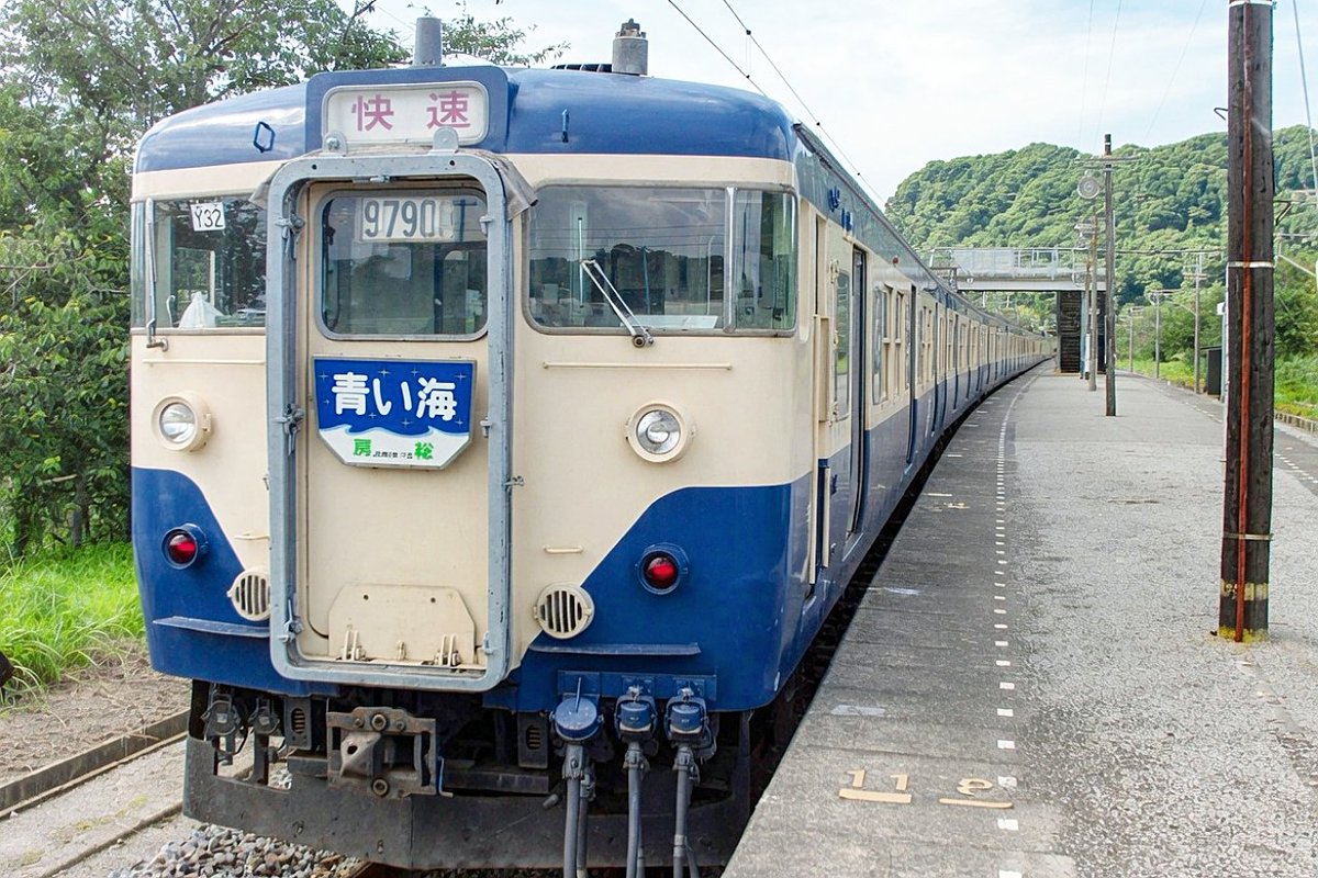 懐かしのシーン】 夏といえば海水浴⛱️ 千葉の海水浴列車といえば