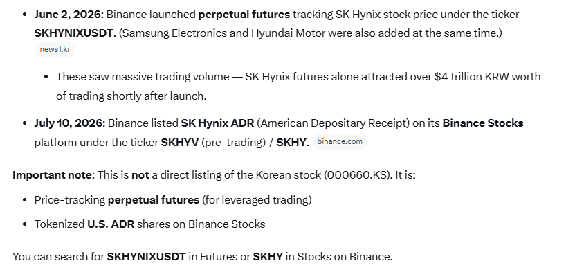 token_night's tweet photo. #hynix
#000660
Hynix investors likely do not realize what this means.
Are you prepared to bleed?
Welcome
is this your first time in the crypto exchange's futures market?
Is the timing of the Binance listing a coincidence?
Good luck. https://t.co/d0xYZA4f6K