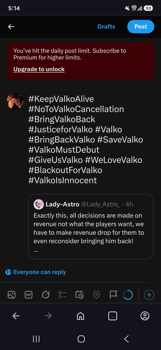 NightlyGhast's tweet photo. @tojis_lapwarmer It's hell 😩😩 But I've been reposting like mad! I even hit a post limit 🤣🤣 https://t.co/2courTxP3b