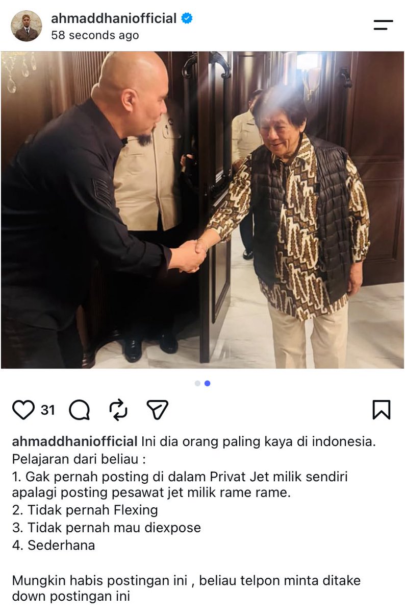 LambeSahamjja's tweet photo. anjirrr posting kek gini si ahmad dani lamgsung di telpon suruh takedown? https://t.co/1jQtcFSrk9
