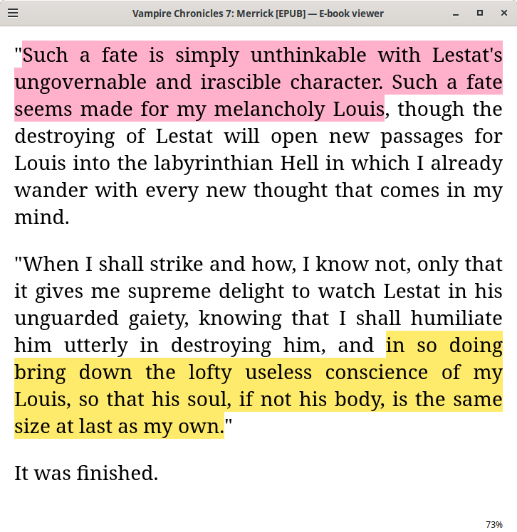 suikamelon6's tweet photo. Lines from #Merrick #Claudia DIARY #TVL #TheVampireLestat 🧵8
He knew who he was.
Who the fսck are you?
Don't even know you.
Some joy I know, knowin' is how good I humiliated you in New Orleans https://t.co/4rpAX9suXw
