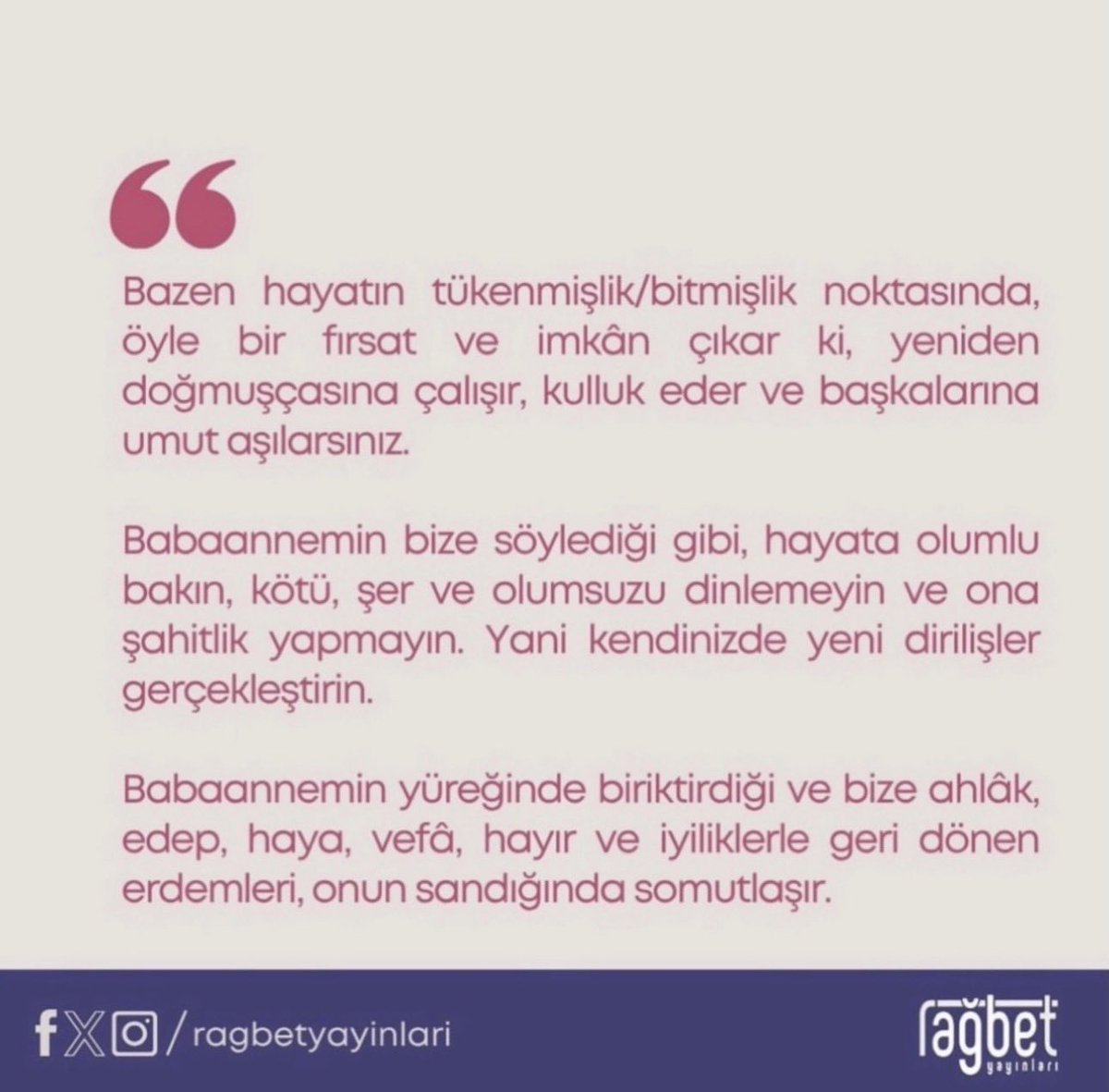 ragbetyayinlari's tweet photo. https://t.co/z9dBREDQzP