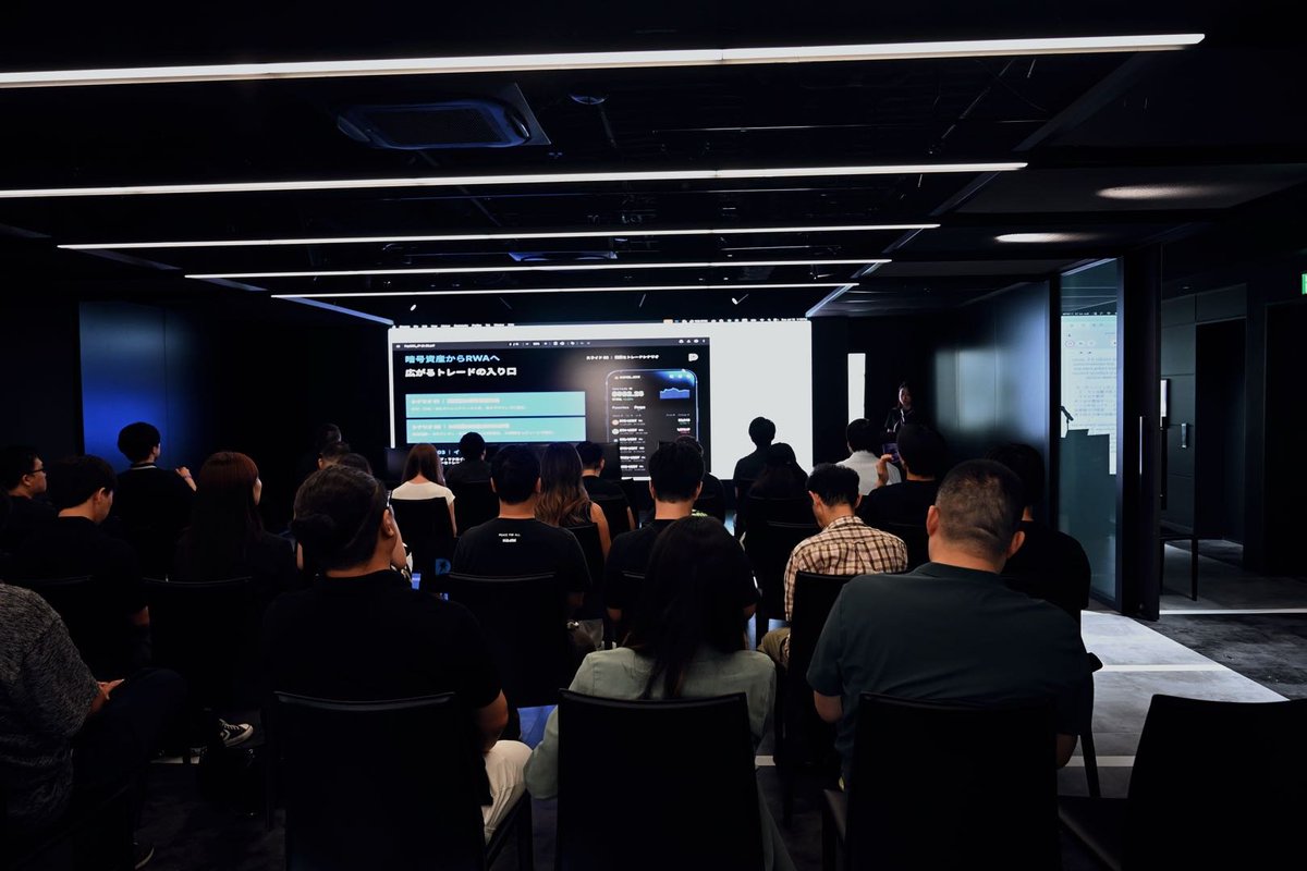 popdex_'s tweet photo. Yesterday we kicked off WebX week with the Onchain Trading Forum 2026.

Packed room, great questions, and plenty of honest conversation around liquidity, market structure for Perp DEXs, and what active traders actually need onchain.

Big thanks to all the speakers, everyone who came through, and our co-hosts @ForesightVen @0xC_Web3 for making it happen.

Now onto WebX. Catch us at the main venue. 🇯🇵