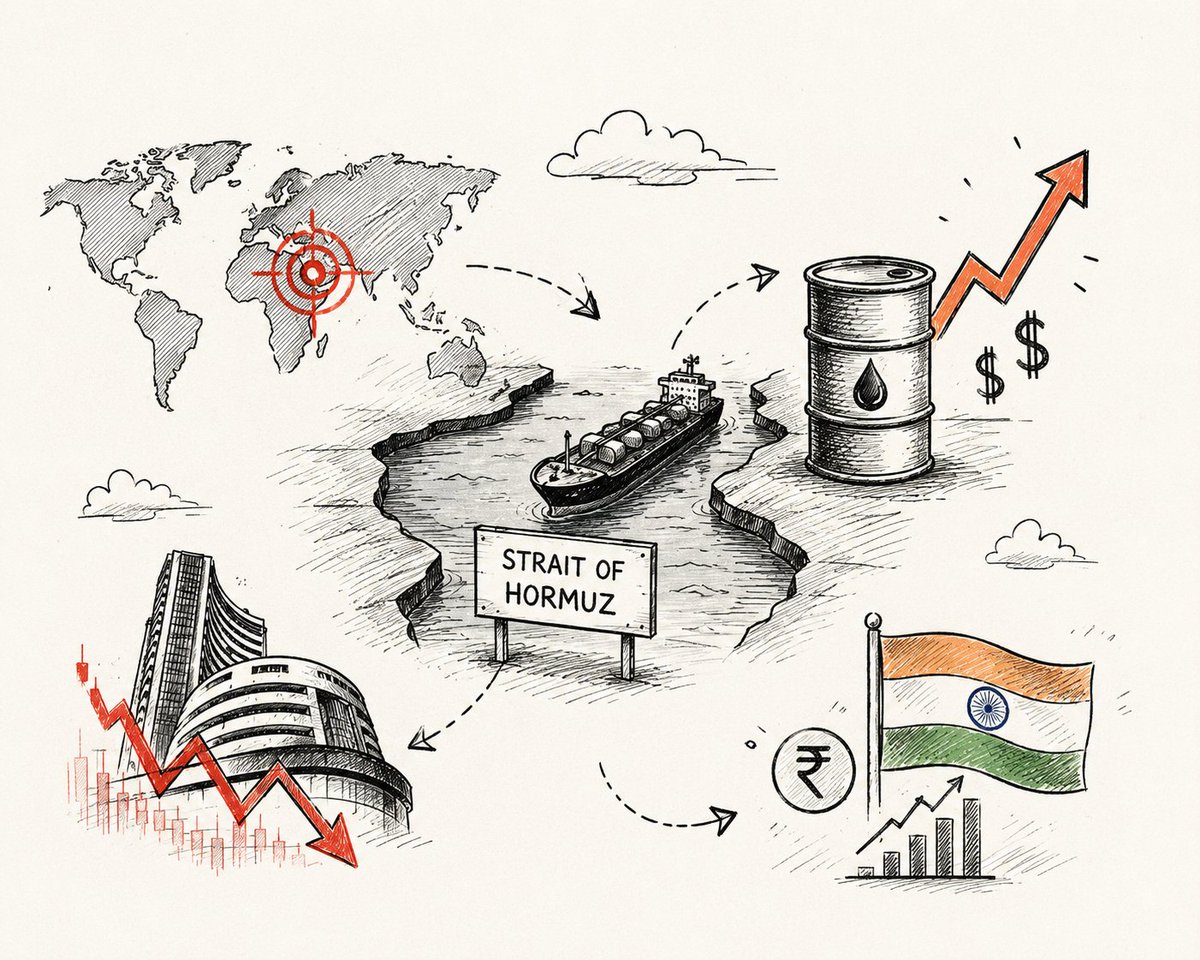gocityresearch's tweet photo. A strong Friday.

A cautious Monday.

Rising tensions in the Middle East have once again put oil and global markets on edge.

#DalalStreet #Markets https://t.co/HqvhOvMJMt