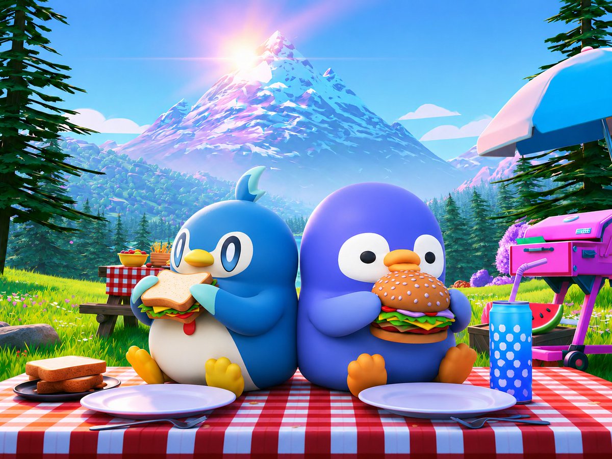 peeeengry's tweet photo. #Palworld is finally out!! As a penguin enthusiast, I must celebrate!
The one who gets launched,
and the one who gets bombed! Brothers in arms!
#partypopbubblyz Party Pop Bubblyz https://t.co/b5TInCg3IE