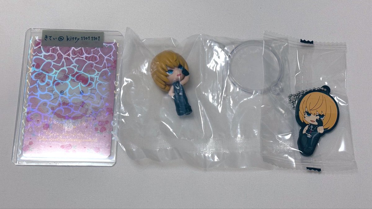 kitty11011101's tweet photo. 【交換】DEATH NOTE デスノート 
カプセルラバーキーホルダー
コレクションフィギアリッチ

求▶︎ 月

譲▶︎ メロ

※郵送交換のみ

※まとめての交換優先

検索からでもお気軽にお声掛け下さい！ https://t.co/yTonSmtxVy