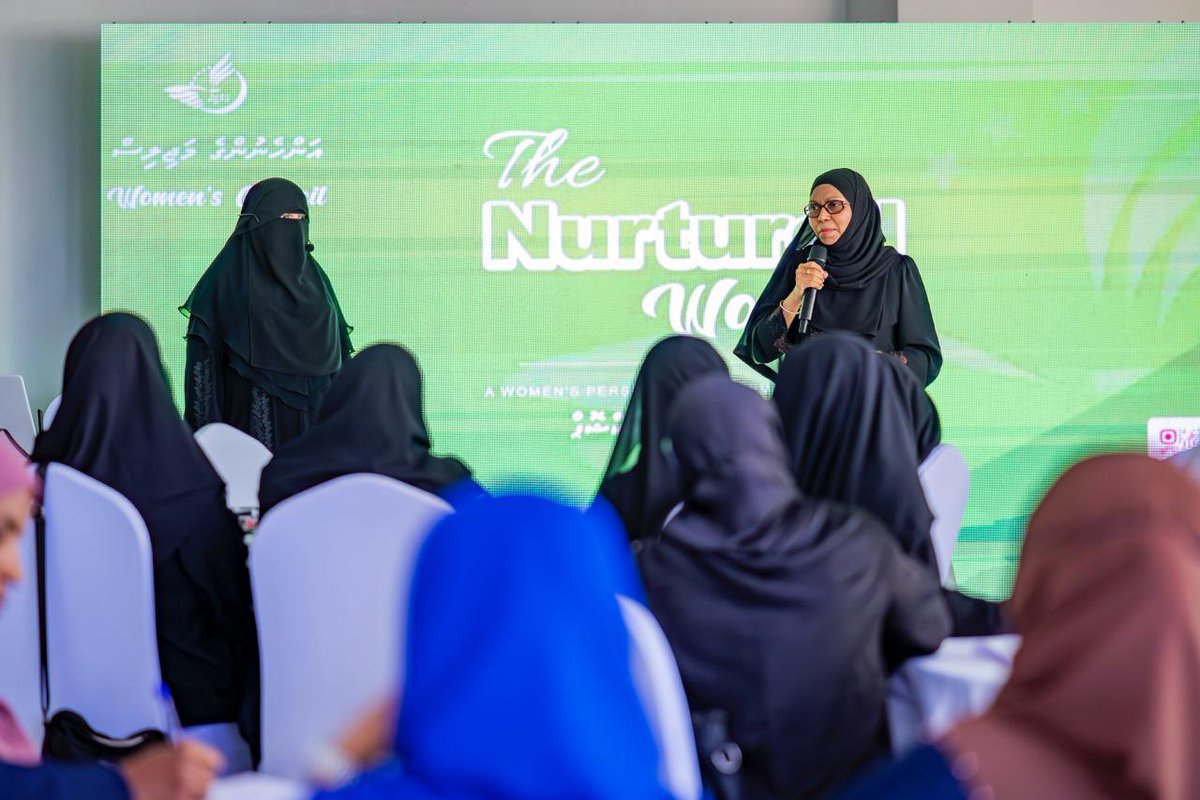 AdhaalathOffice's tweet photo. "THE NURTURED WOMAN" Workshop held by Women's Council of Adhaalath Party
Facilitators:
• Sheikh Mohamed Aneel
• Ustaza Aminath Hudha
• Ustaza Hawwaa Latheef

🗓 Saturday, 11 July
📌 Hulhumale https://t.co/r3V4yiMnmu