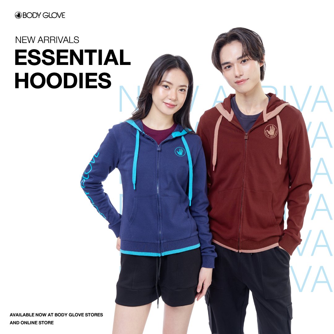 bodygloveth's tweet photo. ✨ New Arrival! Essential Hoodie สีใหม่ ดีเทลสกรีนข้างแขนเพิ่มเอกลักษณ์ให้กับตัวเสื้อ ช้อปเลยที่ Body Glove ทุกสาขา และ Online Store
.
#BodyGloveTH #bodyglove #บอดี้โกลฟ 
#เสื้อฮู้ดดี้ #Hoodie https://t.co/IG9NUt5i4c