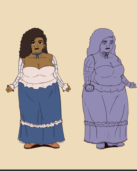 brzzzy2's tweet photo. Minnie The  queen 
Will co star on an upcoming short I’m working on, I feel like I would’ve appreciated more toons with black women being valued more as a kid
#badcompany #blackgirlmagic
#oclore #blackanimation #blackoclore https://t.co/3iwA6YIp9z