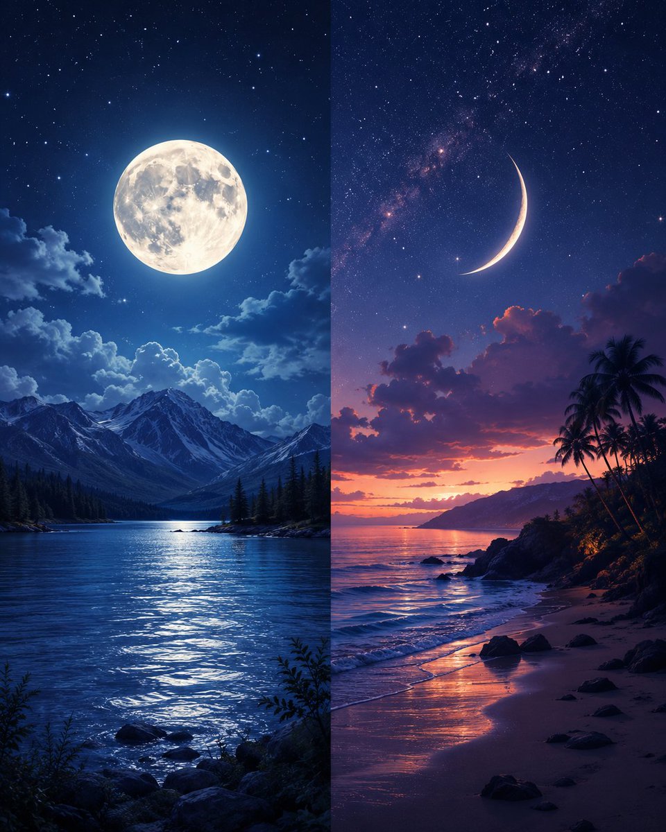 moondailys's tweet photo. Full Moon or Crescent Moon? https://t.co/sCCchUjuzc