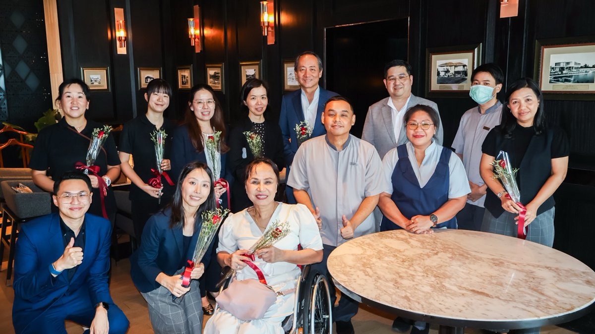 APCDAsiaPacific's tweet photo. 🌏🤝 เมื่อวันที่ 9 ก.ค. 2569 ผู้แทนจาก JICA Thailand เยี่ยมชม Hyatt Regency Bangkok Sukhumvit เพื่อติดตามผล โครงการฝึกอาชีพด้านการโรงแรมและบริการอาหารสำหรับคนพิการ ปีที่ 6 ของ #APCD พร้อมกระชับความร่วมมือด้าน Disability-Inclusive Business (DIB) ♿🏨#JICAThailand #DIB #ประเทศไทย https://t.co/ypNv0fVXoC