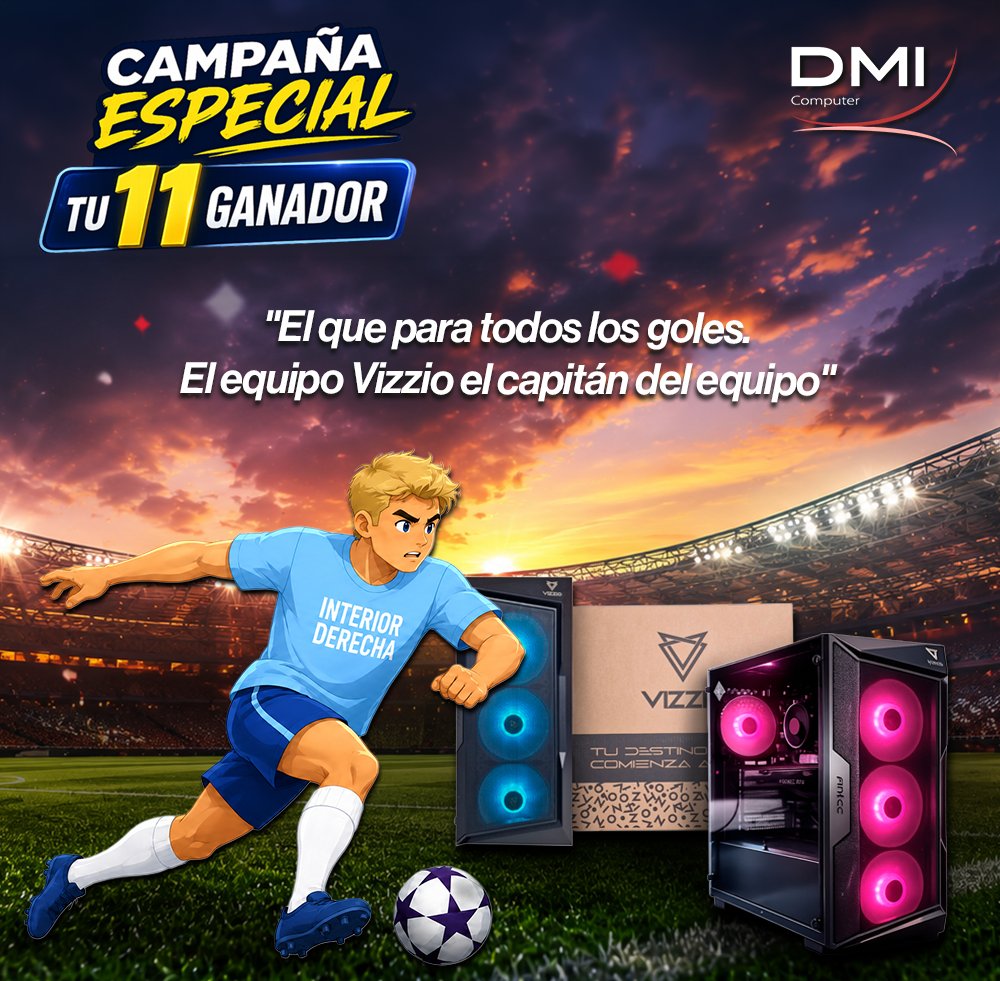 DMI_Computer's tweet photo. 🎯 INTERIOR DERECHA entra en juego.

PC VIZZIO GAMING SILVER G: i5-12400F, 16GB, 500GB SSD, RTX 3050.

💡 "El capitán del equipo"
Control total y buen margen

Consulta a tu comercial 👇
https://t.co/UlDiUhZYMp

#CanalIT #Mayorista #DMIComputer #Vizzio https://t.co/haHYTwskks