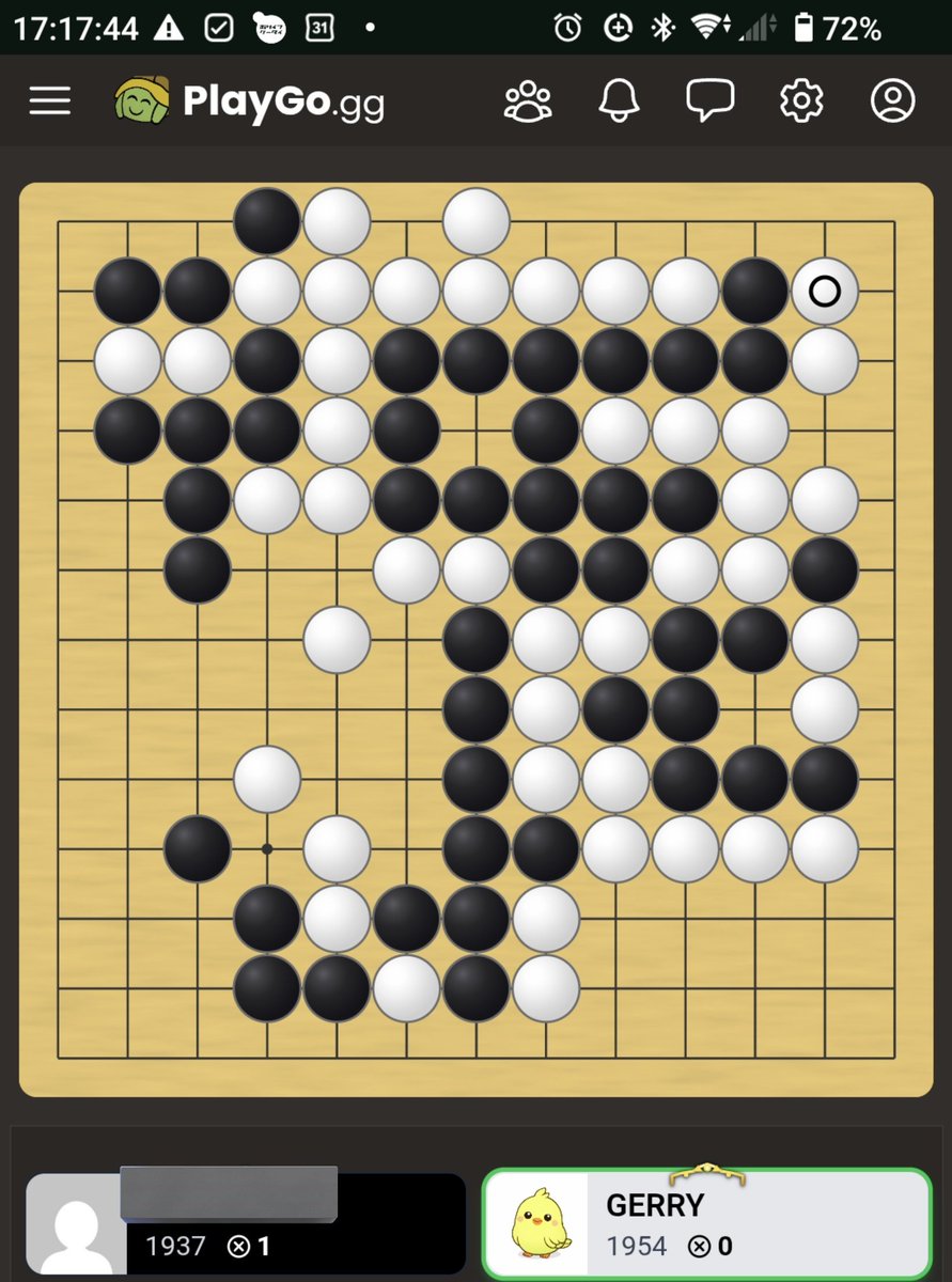 Happpy057's tweet photo. 13路も2000いけそう。19路早く打ちたい。 https://t.co/cMZlWHwso6