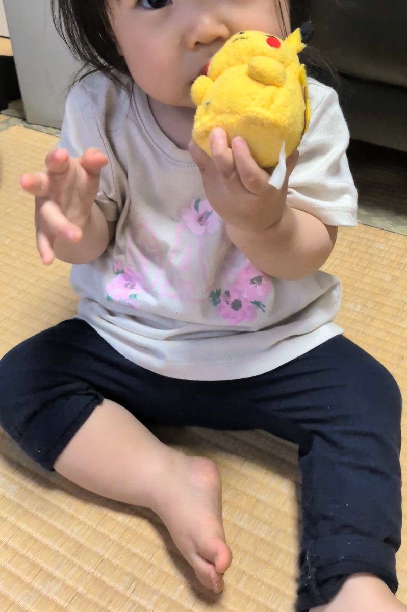 MidorigaChill's tweet photo. @Ma_co99 ありがとうございます、うちの娘も黄色いピカチュウを捕食しながら喜んでおります🌟 https://t.co/44LVLeJD6W