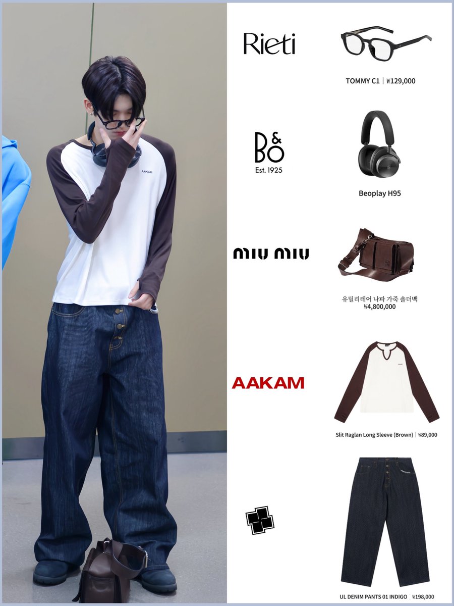 ppodolcloset's tweet photo. 260713  ✈️

👓｜Rieti
🎧｜Bang &amp; Olufsen
👕｜AAKAM
👜｜Miu Miu
👖｜NOSCOULEURS

©yuuuuiuuu1

#한유진 #HANYUJIN #ハンユジン #韩维辰 https://t.co/LmGuROuFjf