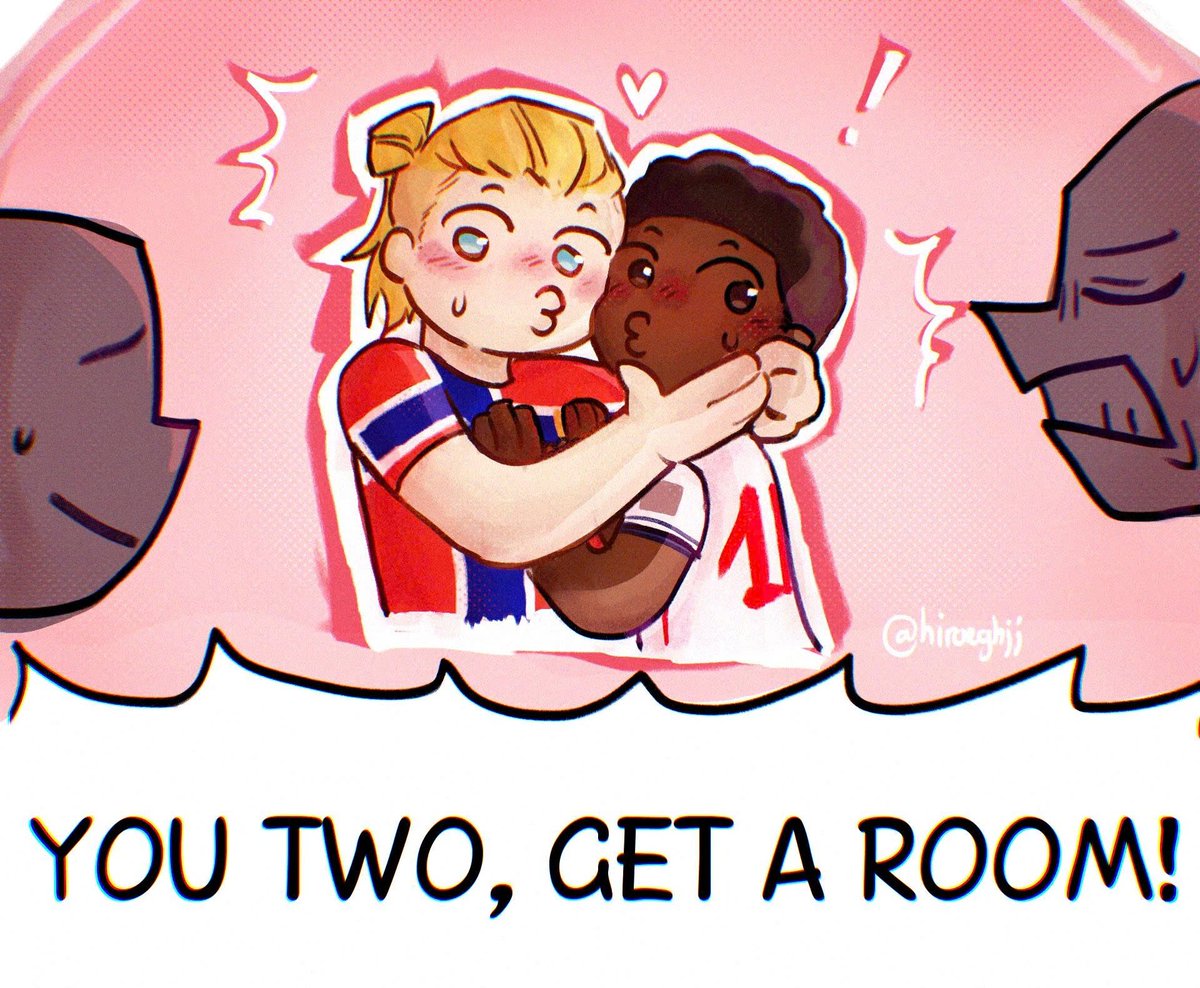 kyom21494's tweet photo. Spend most of the time on-field to touch eachother btw 😒 #haalingham #judebellingham #erlinghaaland https://t.co/M89xk8if55