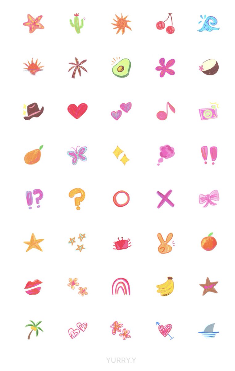 Creator_YURRY's tweet photo. [アートな夏]
新作LINE絵文字です！
使ってね〜🫶✨💕
#line絵文字　#ライン絵文字　#lineemoji
https://t.co/ylQXAtk3x3 https://t.co/ZNPzQj8RN6