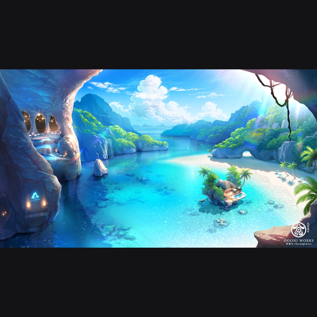 唐揚丸👹🍵Illust&Live2D/動く背景 tweet media